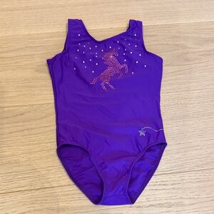 Purple Unicorn Leotard - size medium